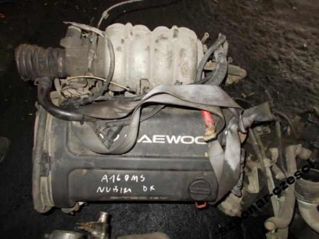 Двигатель в сборе A16DMS DAEWOO NUBIRA 1.6 16V