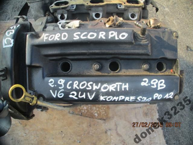 Двигатель FORD SCORPIO 2.9 B V6 24V FBC