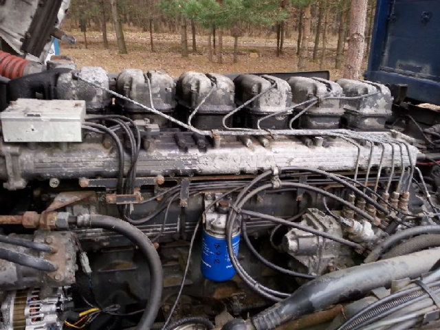 Двигатель в сборе Scania 124 400 KM.