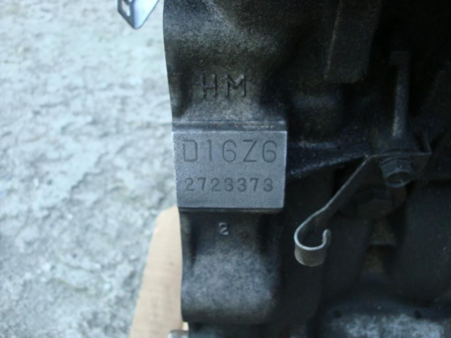 Двигатель honda D16Z6 civic, del sol