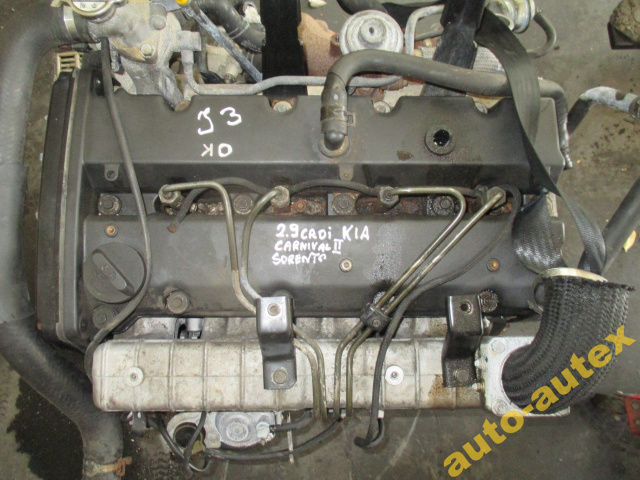 Двигатель 2.9 CRDI J3 KIA CARNIVAL II SORENTO в сборе