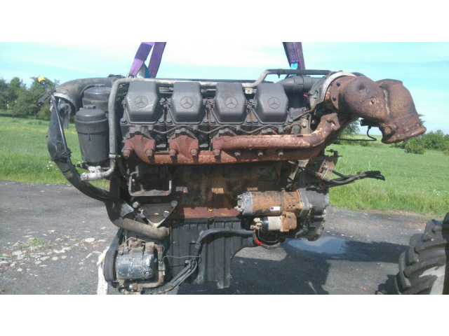 Двигатель mercedes actros OM-542 V-8 (не OM-501)