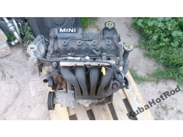 MINI COOPER 1.6 16V двигатель в сборе W10B16A 116 л.с.
