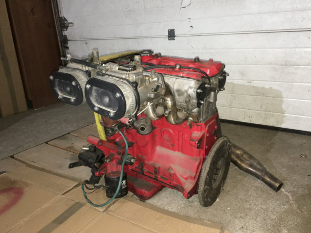 Двигатель Fiat 131 abarth RItmo 2000 DOHC