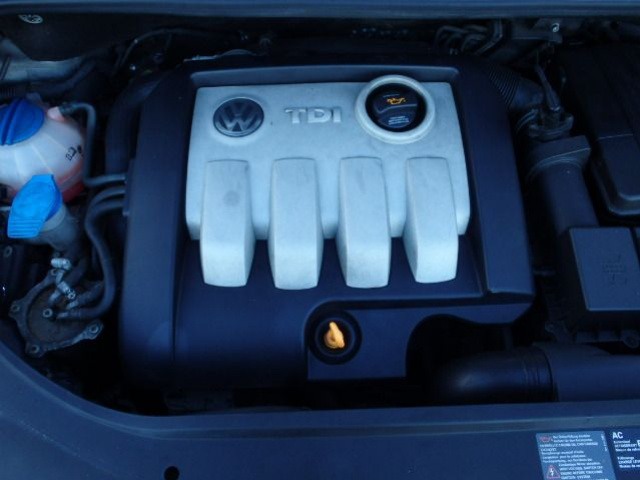 VW GOLF V TOURAN CADDY 1.9 TDI 105 л.с. двигатель BRU