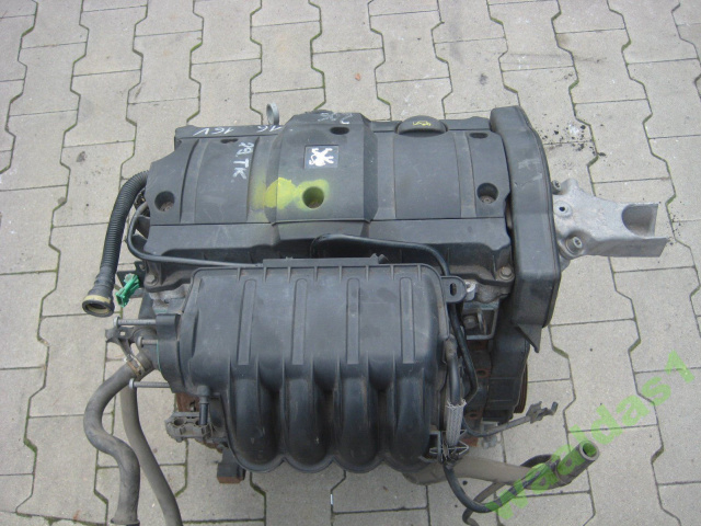 PEUGEOT 206 1, 6B 16V двигатель KOD SILNIKA NFU10FX3V