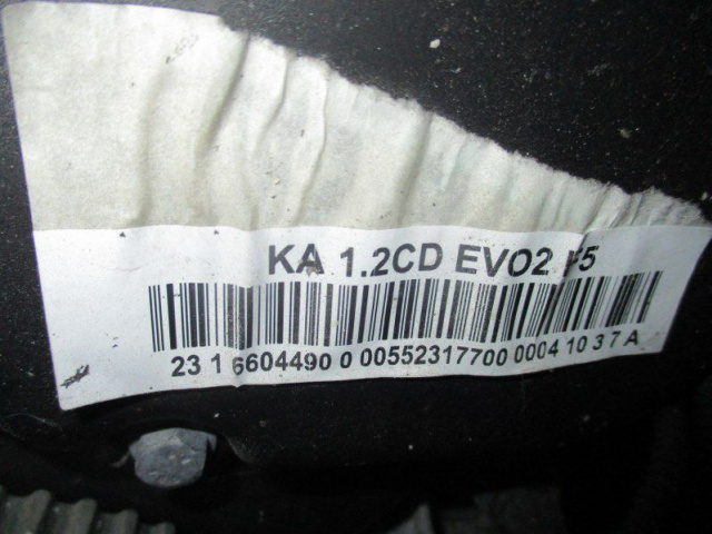 Двигатель FORD KA FIAT 500 K2A 11R 1.2 в сборе B