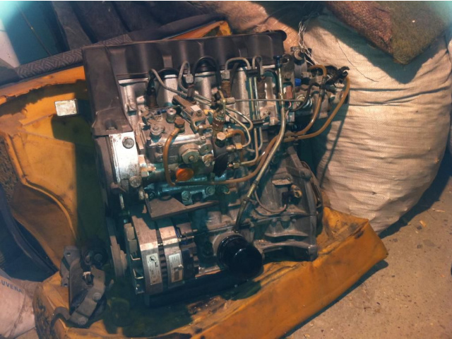 Двигатель i навесное оборудование citroen ax 1.4d 1992r. выгодно