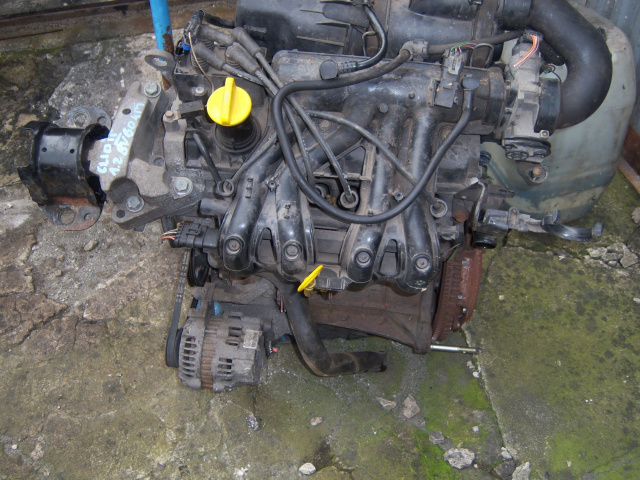 Двигатель в сборе Renault Clio Kangoo Thalia 72tys.
