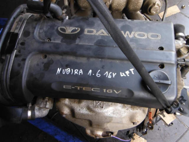 Двигатель DAEWOO NUBIRA II 1.6 16V ПОСЛЕ РЕСТАЙЛА