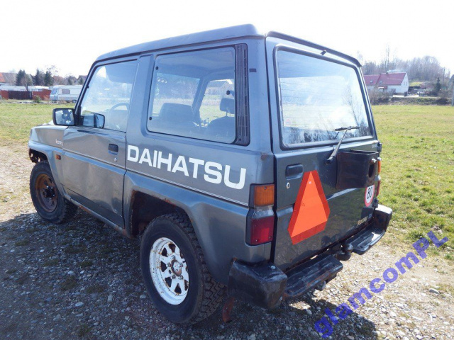 Двигатель, мост, коробка передач, запчасти Daihatsu Rocky 1988