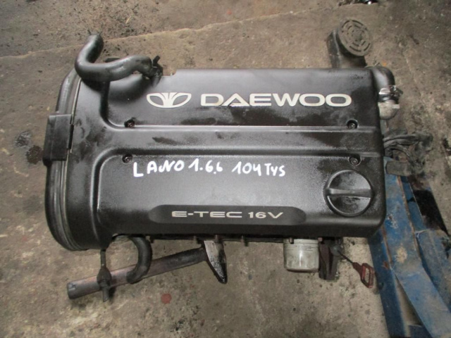 Двигатель DAEWOO LANOS NUBIRA 1, 6 16V A16DMS 100TYS