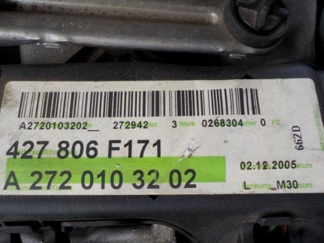 Mercedes SLK W171 3.0 V6 272 942 231 л.с. двигатель голый