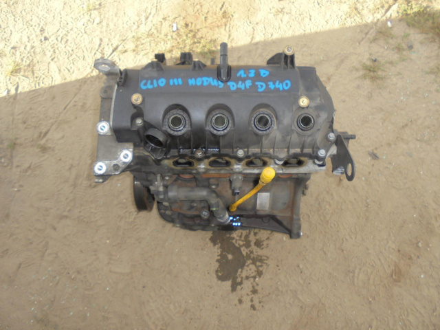 Двигатель RENAULT CLIO 3 III MODUS 1, 2 16V D4F D740