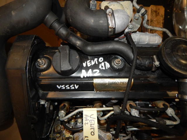VW VENTO 1.9 TD 93R. двигатель AAZ насос гарантия