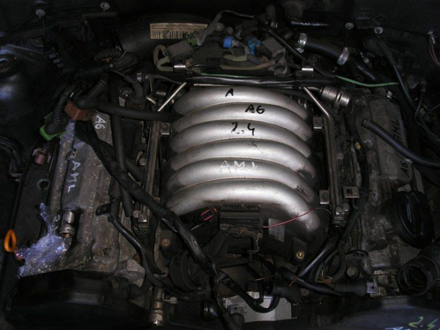 Двигатель 2.4 V6 AML AUDI A6 C5 ПОСЛЕ РЕСТАЙЛА