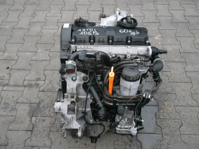 Двигатель BSV SKODA SUPERB 1.9 TDI 105 KM 60 тыс