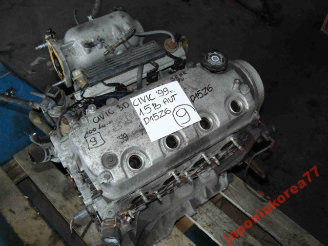 HONDA CIVIC VI 1999г. 1.5 бензин двигатель D15Z6