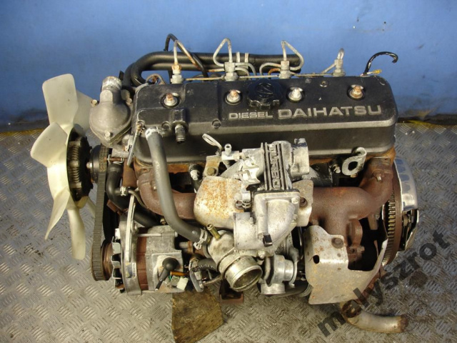 DAIHATSU ROCKY 2.8 TD двигатель DL52 в сборе KONIN