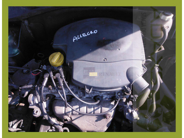 9133 двигатель RENAULT CLIO II 1.4 E7J C 6/34