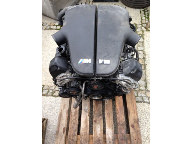 Поврежденный двигатель в сборе BMW E60 M5 M6 5.0 V10