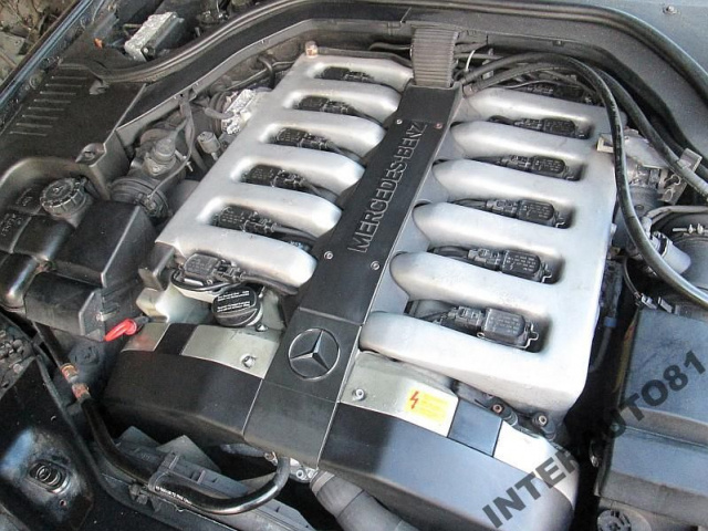 Mercedes W140 W129 6.0V12 двигатель 120982 CL600 FILM
