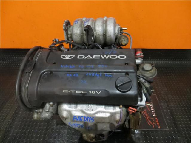Двигатель DAEWOO NUBIRA LANOS A16DMS 1.6 B 16V