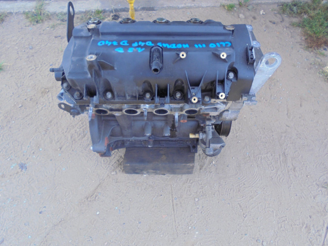 Двигатель RENAULT CLIO 3 III MODUS 1, 2 16V D4F D740