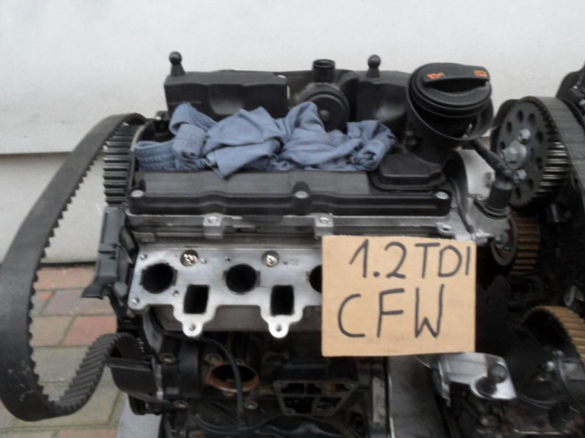 1, 2 1.2 TDI двигатель CFW SKODA RAPID FABIA YETI