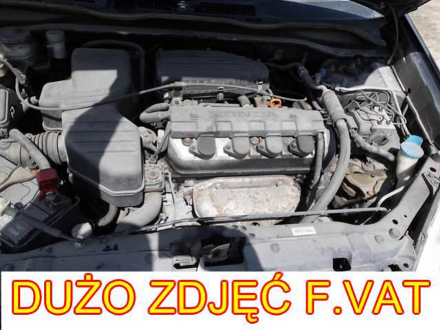 Двигатель 1.4 16V VTEC D14Z6 ПОСЛЕ РЕСТАЙЛА HONDA CIVIC VII 05г.