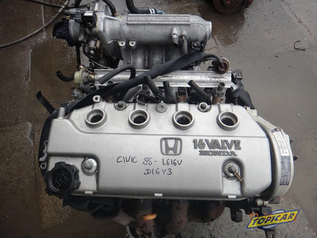 HONDA CIVIC VI 96- двигатель 1, 6 114 KM D16Y3
