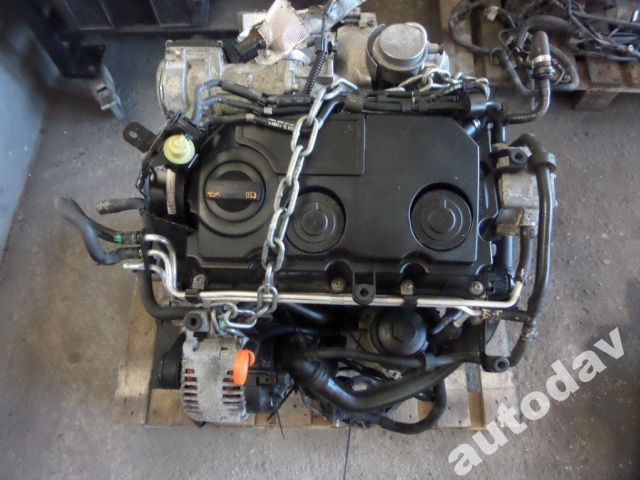 Двигатель BLS 1.9 TDI голый без навесного оборудования PASSAT VW TOURAN