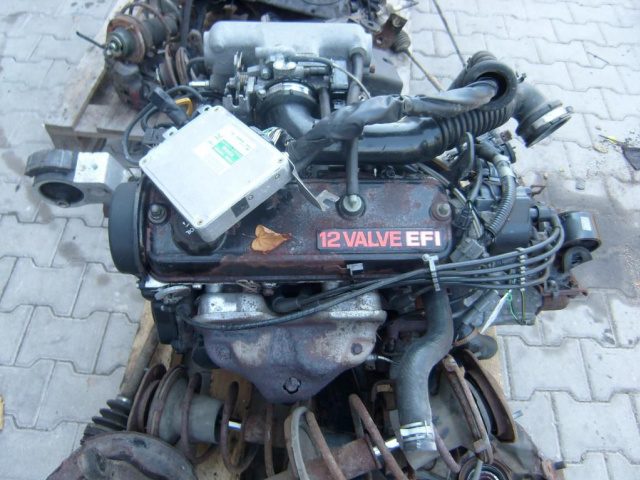 Двигатель + коробка передач E9 Toyota Corolla 1.3 12V