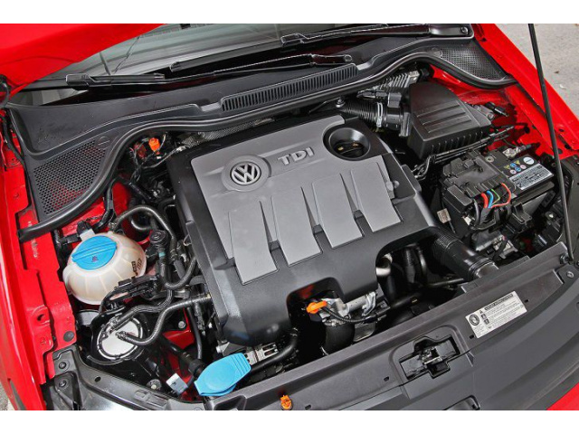 VW Polo V 6R ibiza 1, 6 TDI двигатель 2010г. 62 тыс km