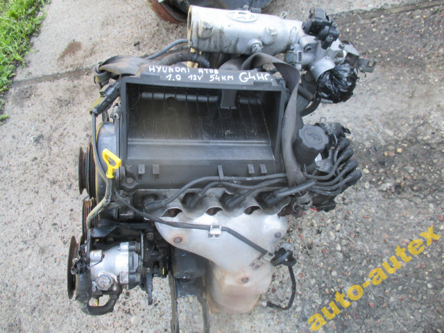 Двигатель G4HC 1.0 B 12V 56KM HYUNDAI ATOS 99-02r