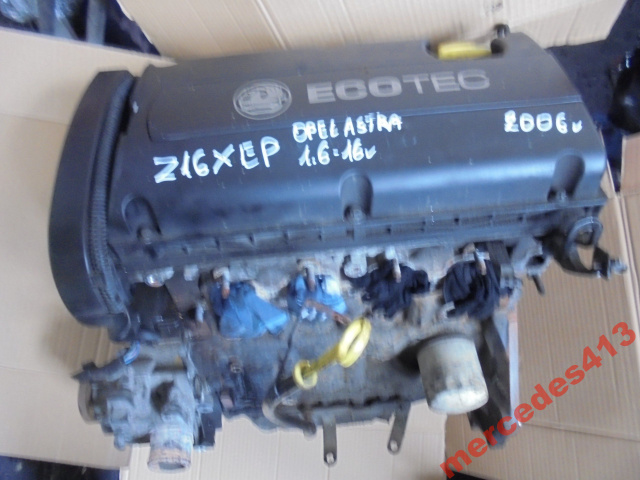 OPEL ASTRA H ZAFIRA B 1.6 16V 105 л.с. Z16XEP двигатель