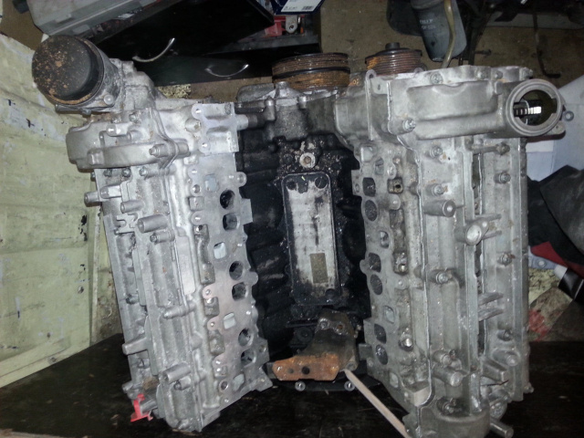 Двигатель без навесного оборудования Mercedes W221 S320 исправный гарантия
