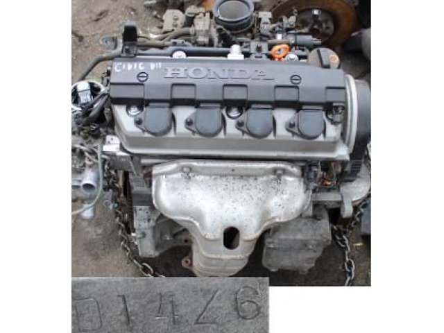 HONDA CIVIC VII 1.4 16V двигатель D14Z6