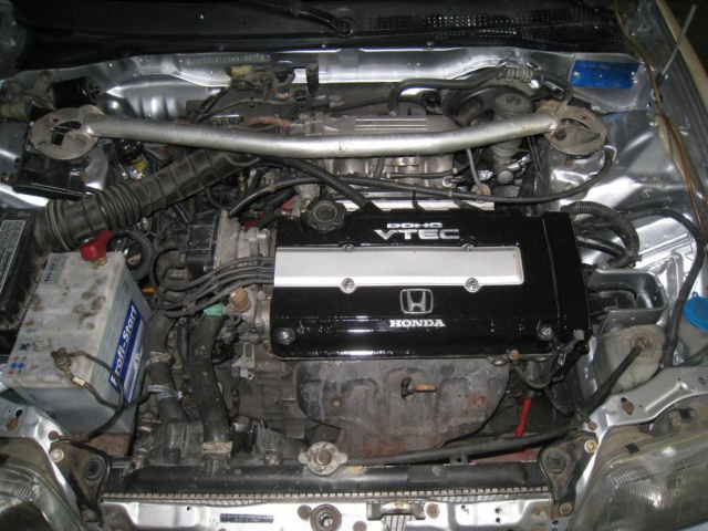 Двигатель коробка передач HONDA CRX DEL SOL VTEC VTI B16A2