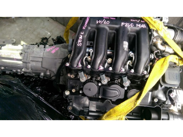 BMW E90 E87 M47 2.0D 118d двигатель + коробка передач