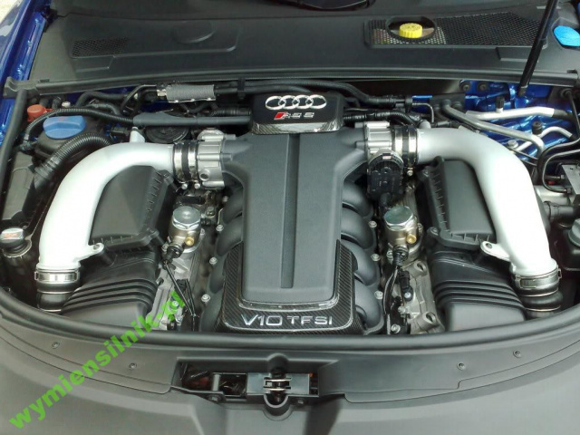 Двигатель в сборе AUDI RS6 5.0 TFSI V10 BUH замена