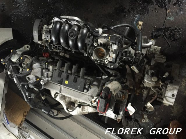 Двигатель в сборе ze коробка передач Ford ka mk2