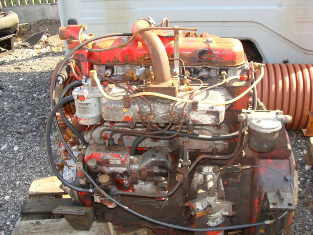 Двигатель leyland 4 cylindrowy z Турбина