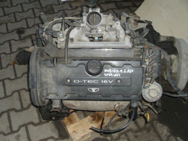 Daewoo Nubira 1.6 16v двигатель в сборе
