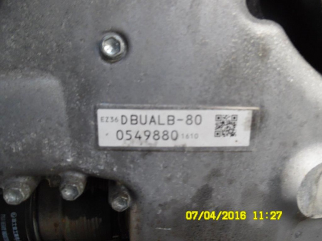 Двигатель SUBARU BOXER 3.6 LEGACY OUTBACK 15-16 5TYS.