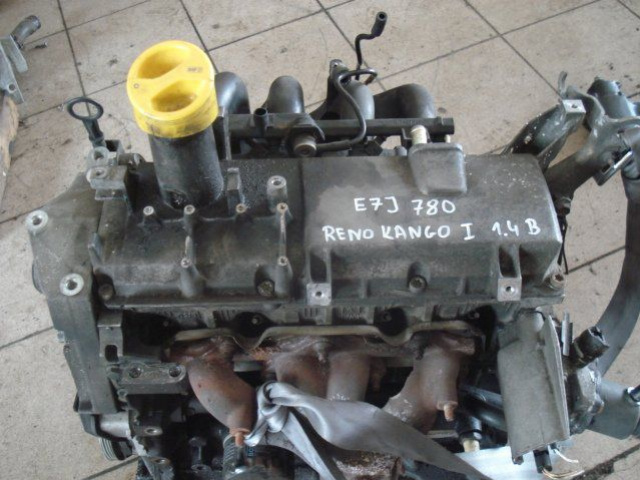 Двигатель RENAULT KANGOO CLIO 2 1, 4 8V E7J 780 KALIS