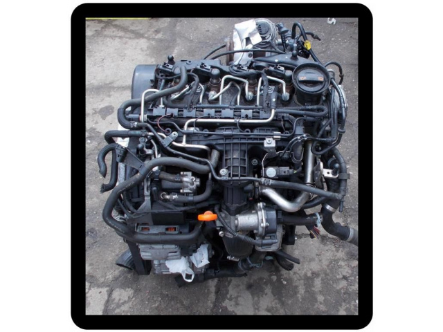 # VW GOLF POLO AUDI двигатель в сборе 1.6 TDI CAY
