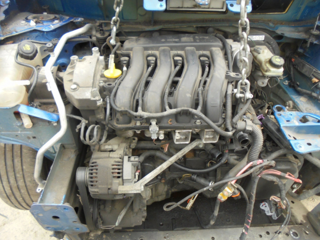 Renault Scenic II 07г. двигатель в сборе 1.6 16v
