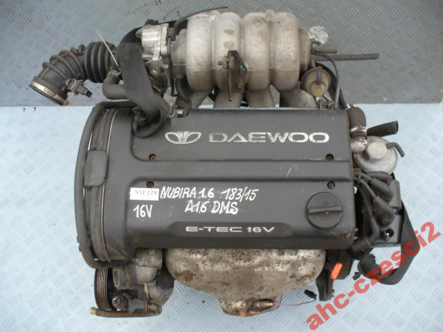 AHC2 DAEWOO NUBIRA двигатель 1.6 16V A16DMS