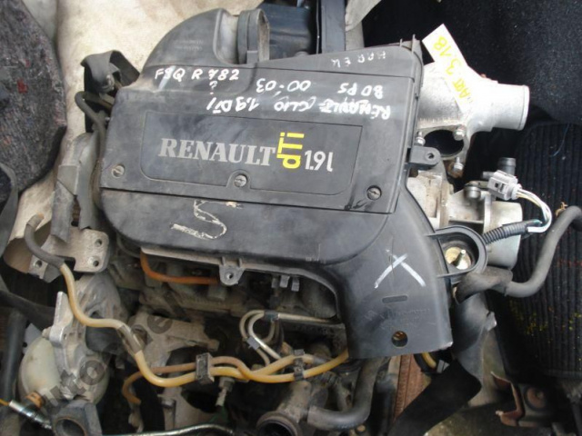 Двигатель Renault Clio II 1.9 DTI F9Q 782 Megane